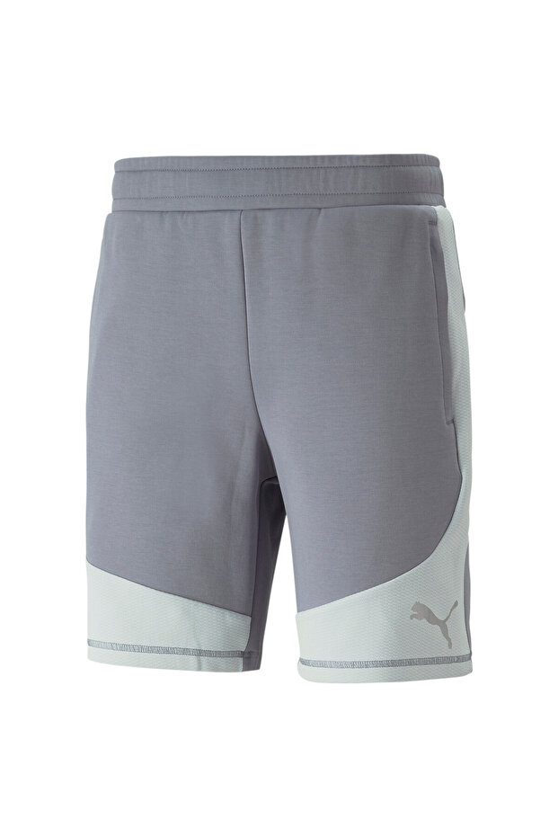 Men EVOSTRIPE Shorts - Gray