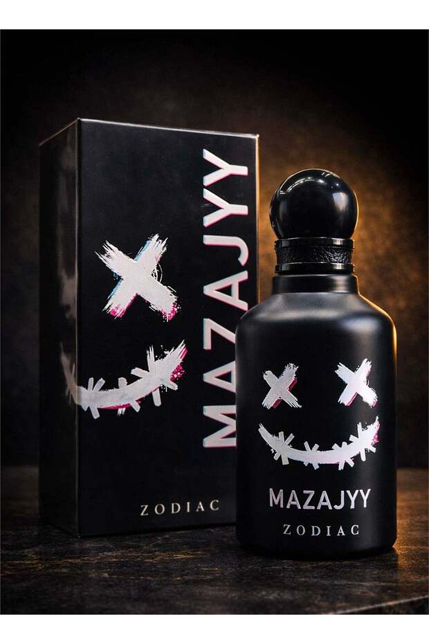 Mazajyy Premium Eau De Perfume 90ml | Fruity Leather Perfume for Men with Citrus, Woody & Musky Accords | Best Smoky Men's Perfume