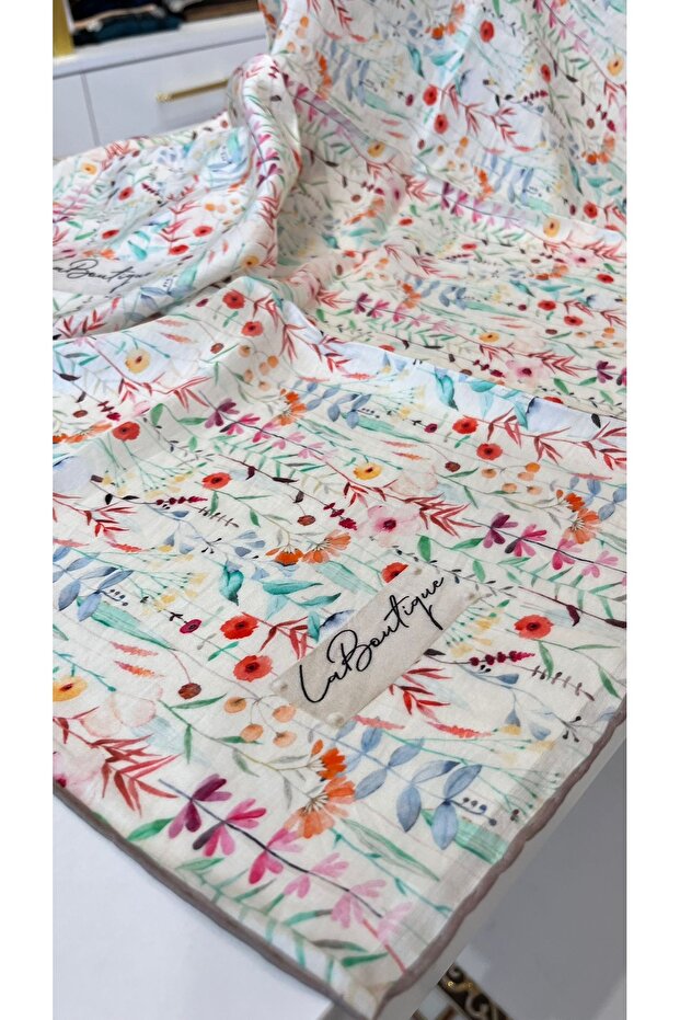 Bamboo Silk Cotton Summer Fall Cool Scarf