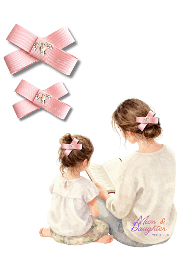 Mother and Daughter Combination 2-Piece Little Mini Series Automatic Buckle