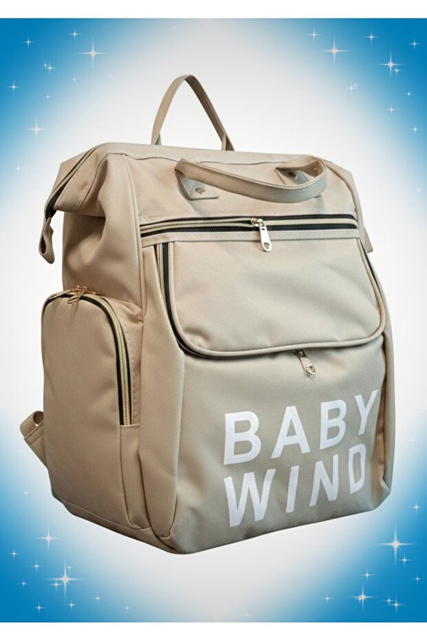 Large Volume Multi-Compartment Functional Super Luxury Baby Wind Baby Care Bag
