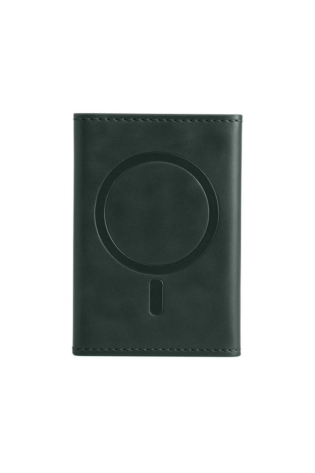 Joko Tema Magsafe Leather Card Holder - Green
