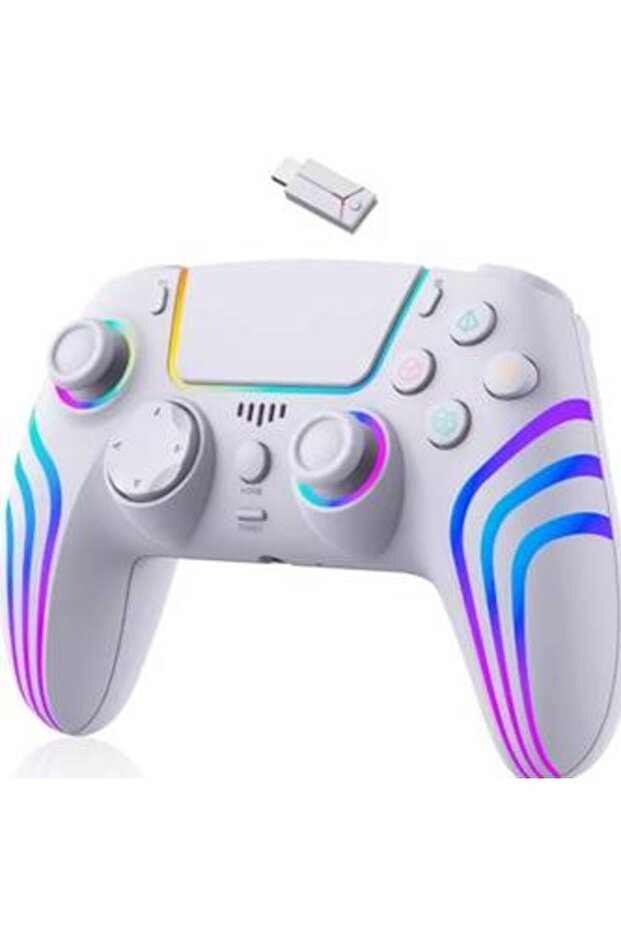 وحدة تحكم لاسلكية للألعاب متوافقة مع PS5/PS4/PS3/Switch/Android/iOS/PC - 1