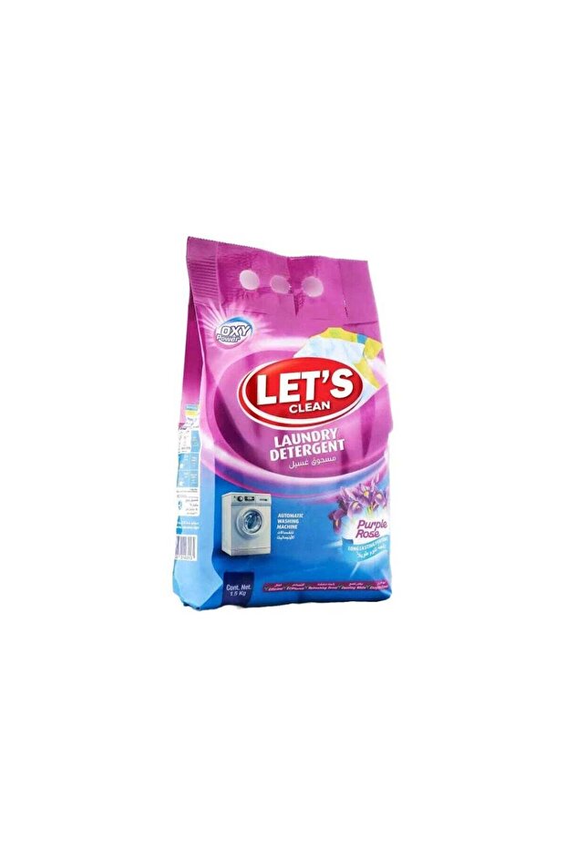 Automatic Detergent Powder Purple Rose 1.5Kg
