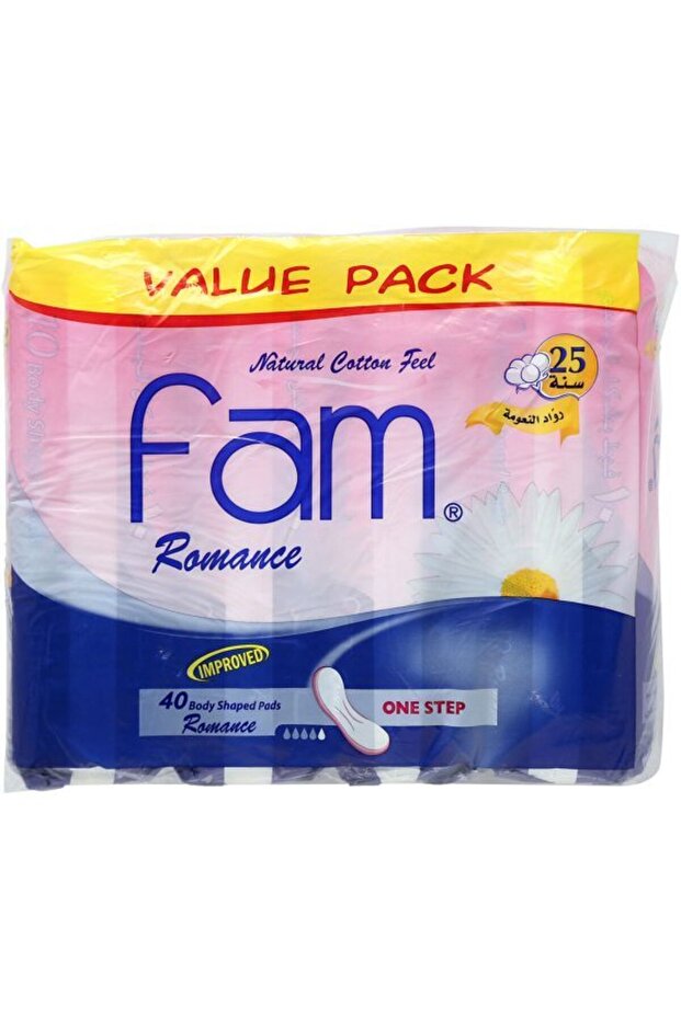 Fam Romance Sanitary Pads 40 Pack Value Pack