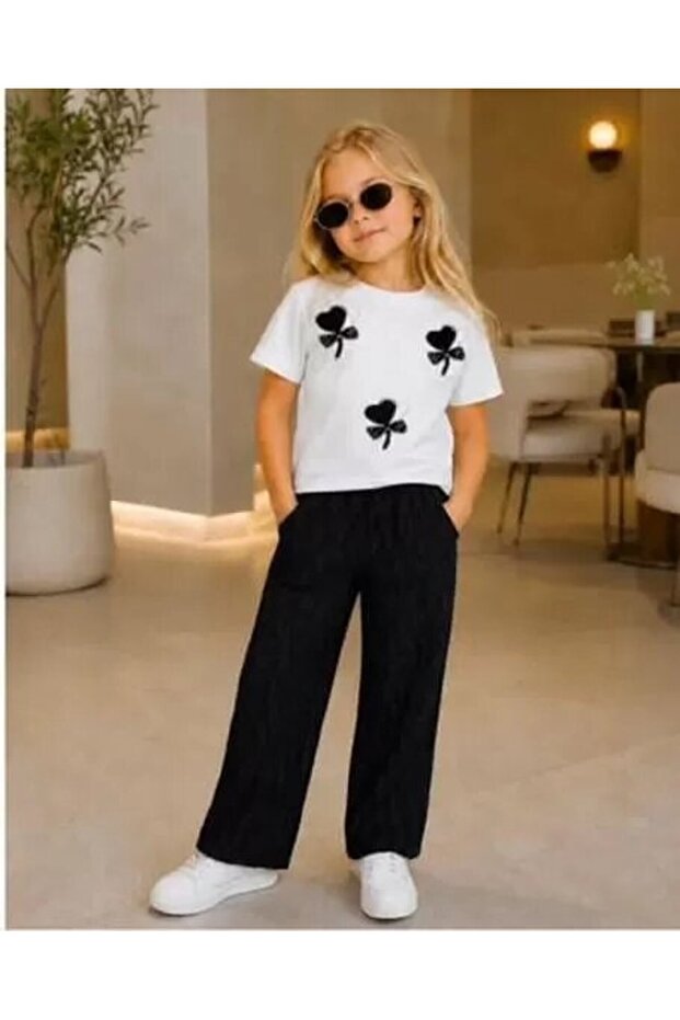 5/13 Years Old Burgu Pants Stone Çuk Set