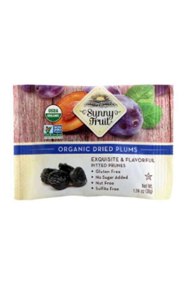 Organic Dried Plums 30g