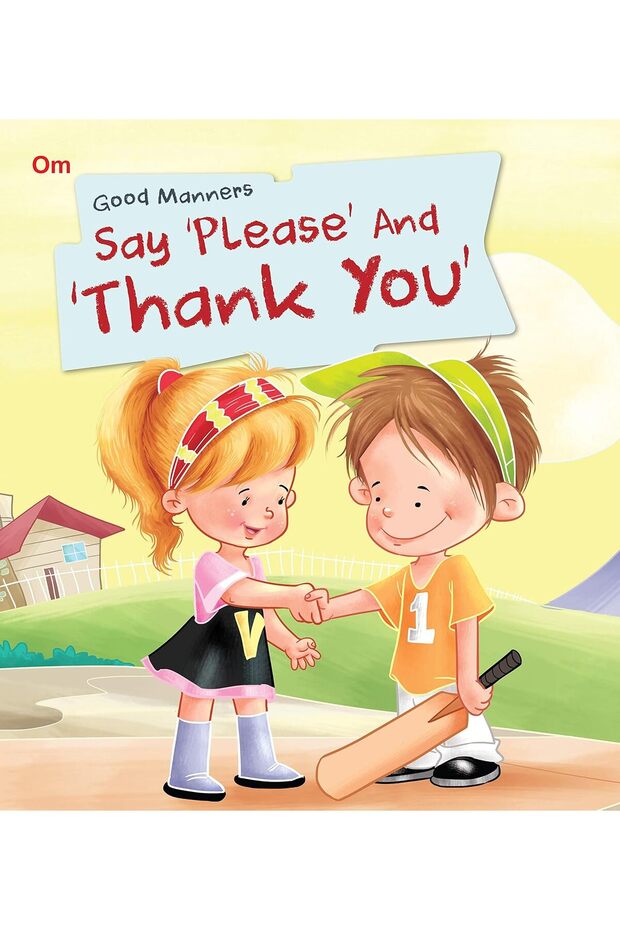 Om Picture Flat - Good Manners - Say Please And Thank You