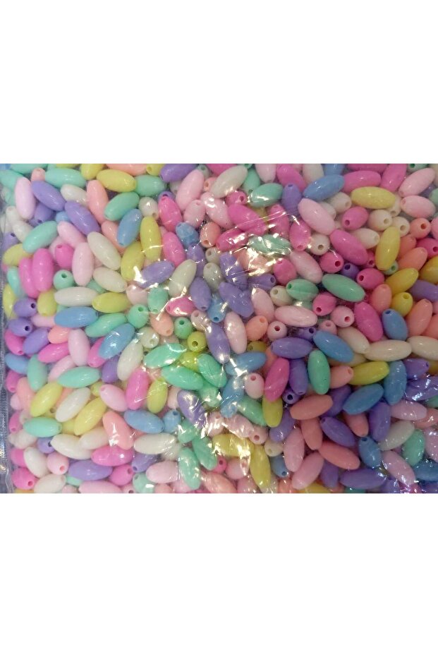 500 Grams of Colorful Acrylic Beads