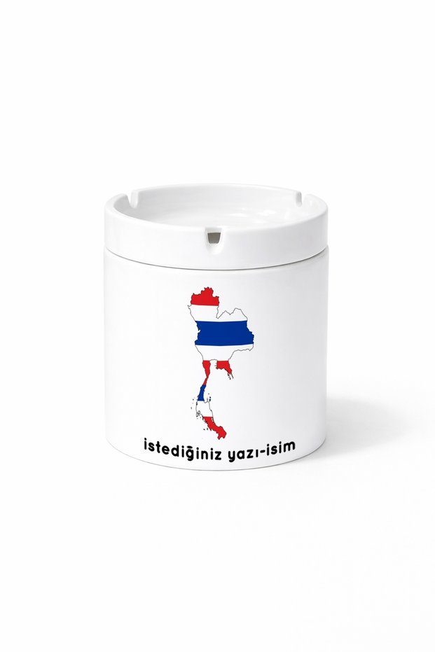Flag of Thailand Thailand Flag Illustration Country Printed Ashtray Ashtray Gift