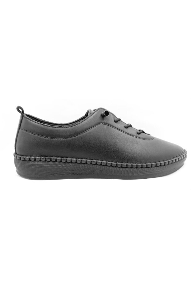 5000U Black Orthopedic Women's Shoes
