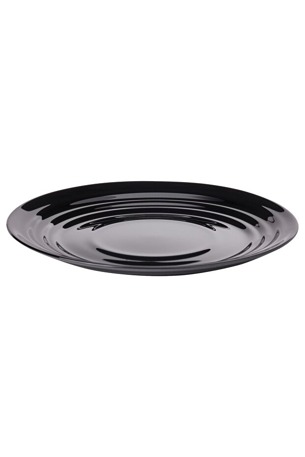 NÄTBARB Side plate, black, 19 cm