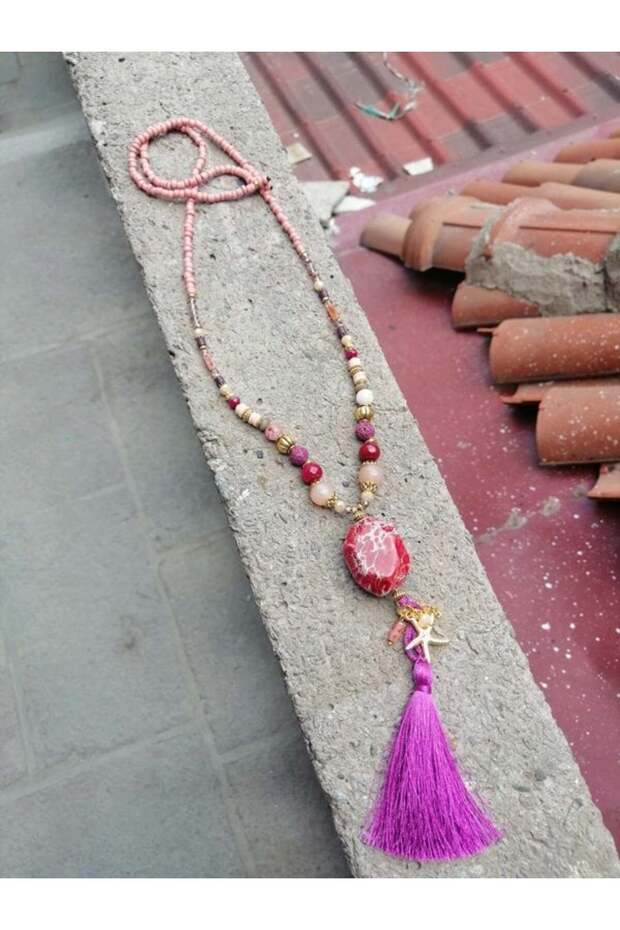 Necklace Glass Beads Special Gift