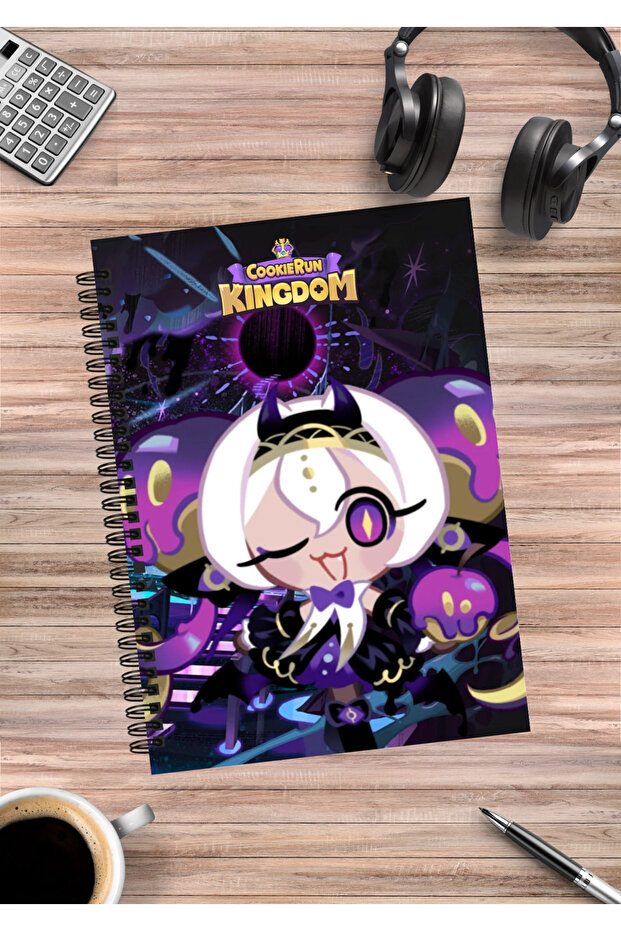 Cookie Run Kingdom Anime Spiral Notebook A5 (50 Sheets)