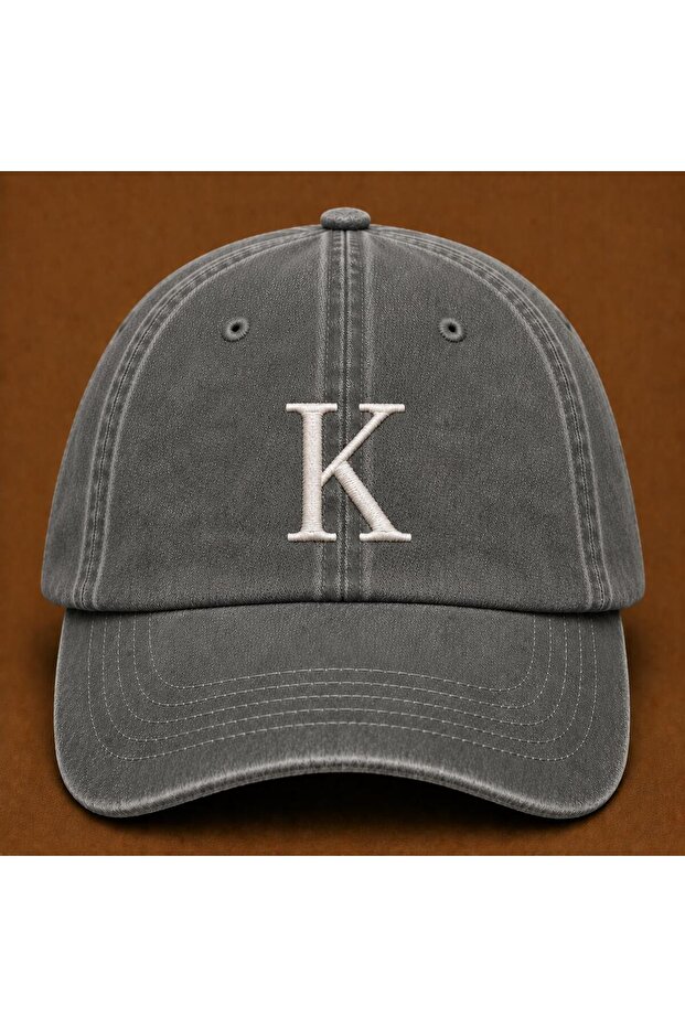 "Lucky Girl" Written Vintage Washed Women's Cap Hat