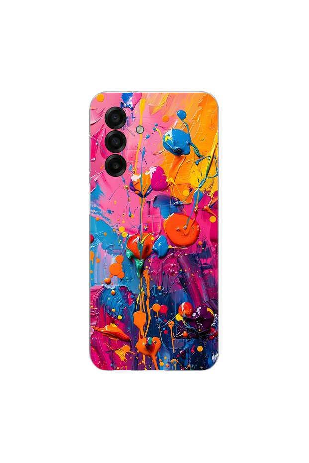 Samsung Galaxy A17 Compatible Graffiti 3 Design Transparent Case
