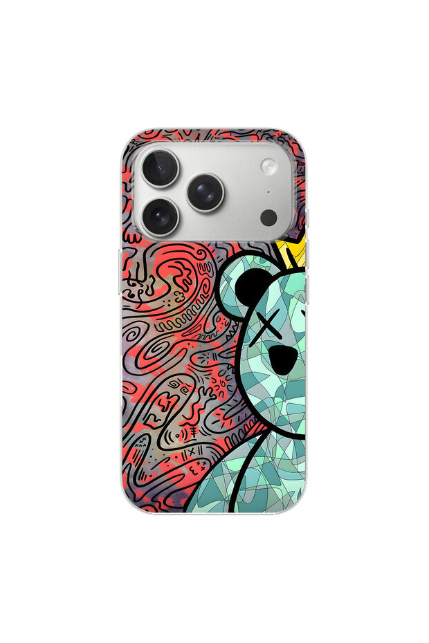 iPhone 17 Pro Compatible Graffiti 12 Design Transparent Case