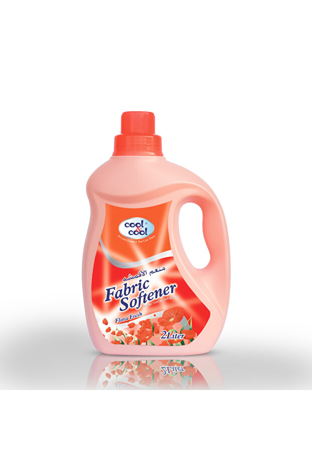 Flora Fresh Fabric Softener 2 Liters - Long-Lasting Scent, Gentle Fabric Care, Laundry Essential