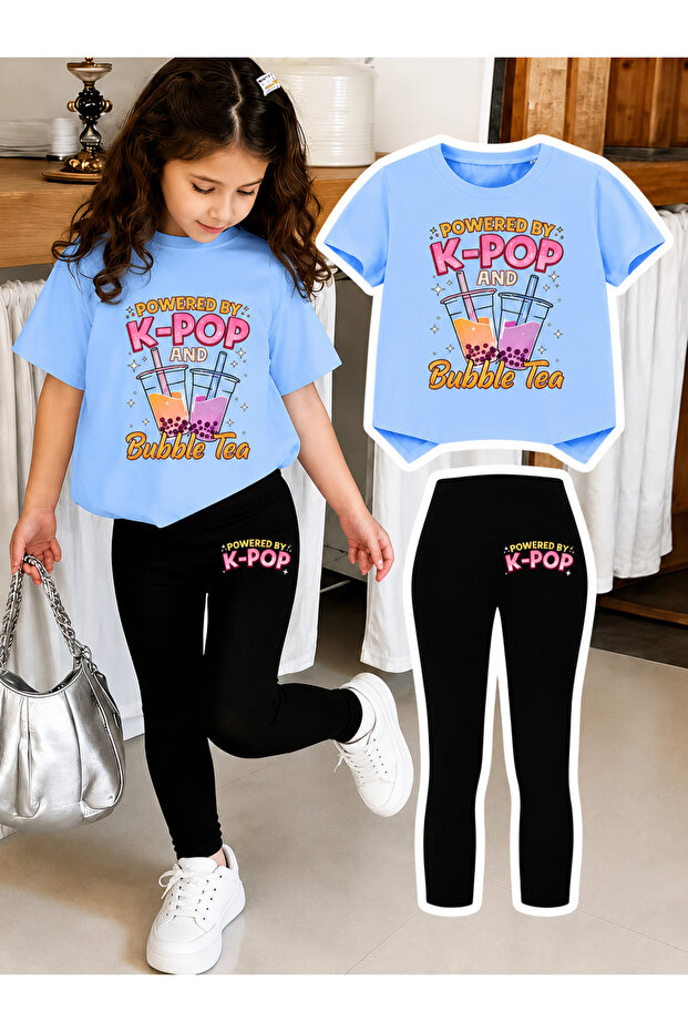 Kids Leggings and T-Shirt Set
