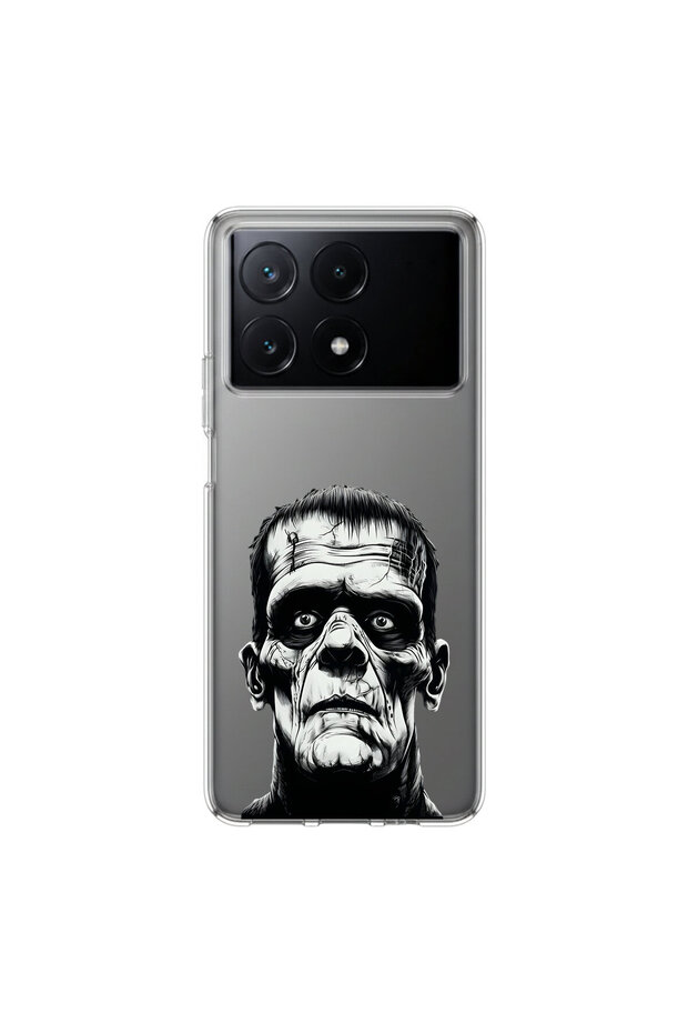 Poco X6 Pro Compatible Horror 6 Design Transparent Case