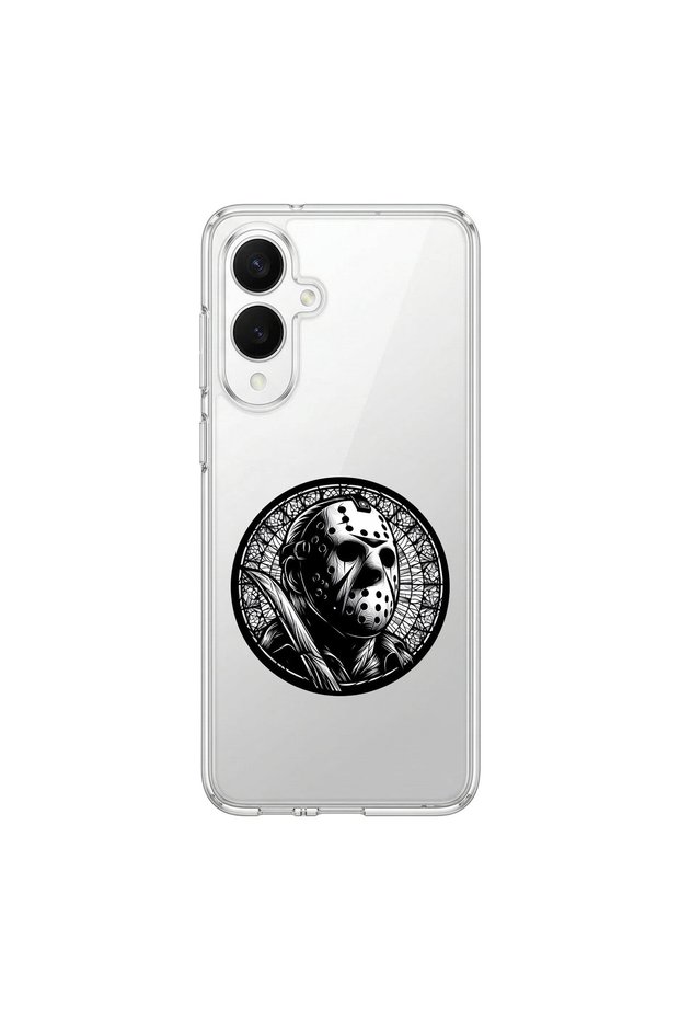 Samsung Galaxy S25 Edge Compatible Horror 5 Design Transparent Case