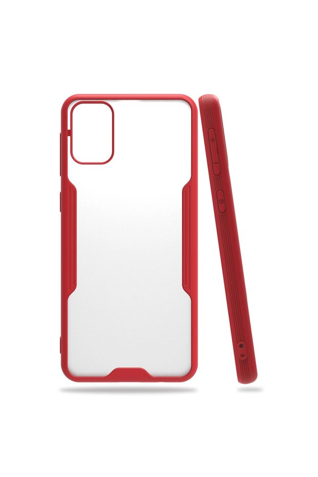 Samsung Galaxy M31 Case Platinum Silicone - Red