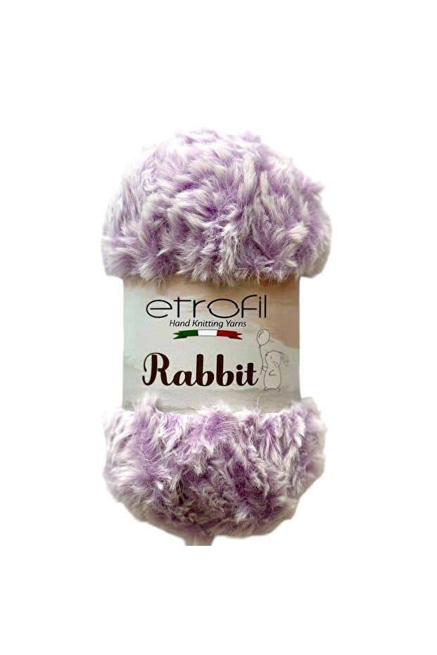 Rabbit Knitting Yarn Lavender Cloud 100% Polyester 100g 65m (70684)