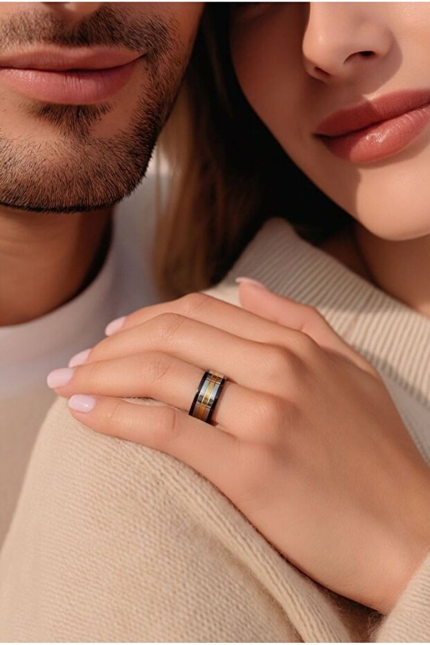 Steel Size 17 Unisex Wedding Ring