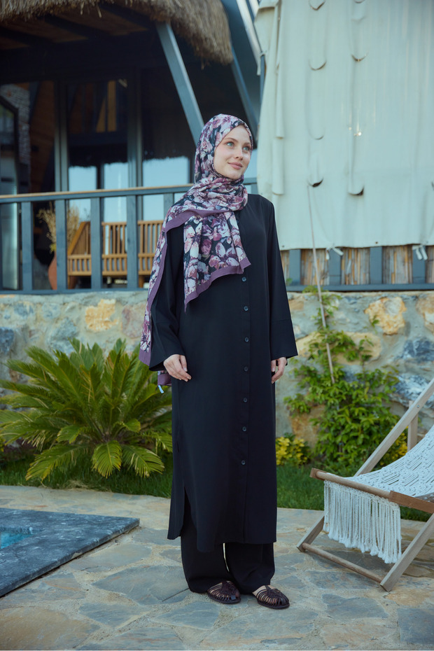 بدلة طويلة بأزرار - 3