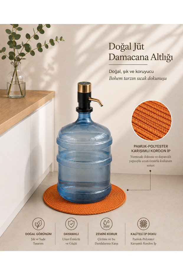 Damacana Coaster Bohemian Style Coaster 35X35 cm