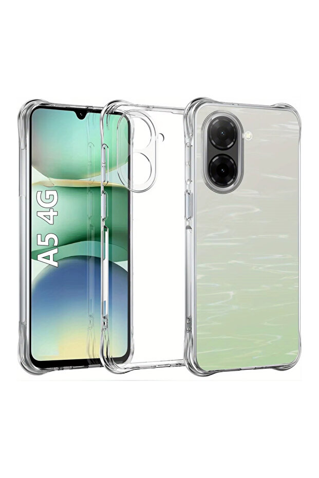 Clear Case for Xiaomi Redmi A5 | Transparent TPU Soft Bumper Case | Shockproof Protection