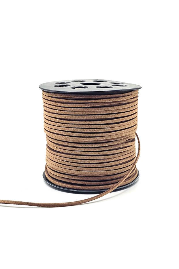 Suede Cord, 2.6mm 100 Yard Faux Leather String for Jewelry Bracelet Necklace Making Beading Thread DIY Crafts