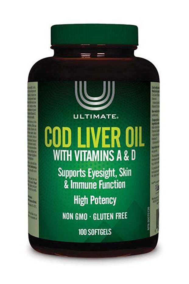 Cod Liver Oil With Vitamin A And D Tablets 100'S