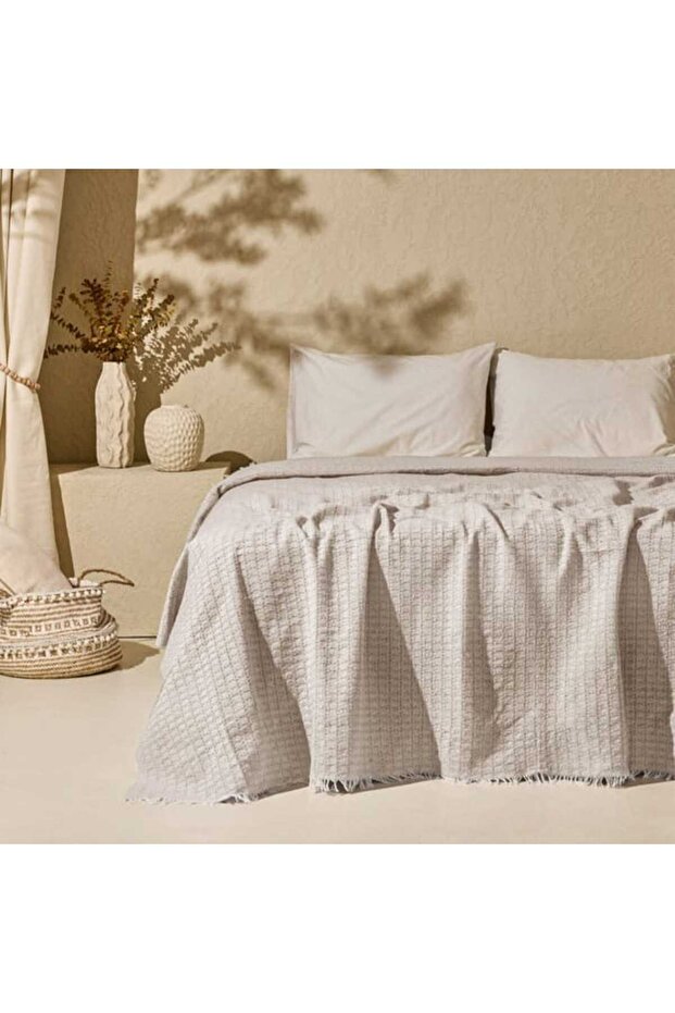 Soft Milva Double Multi-Purpose Blanket - Brown - 200X230 cm