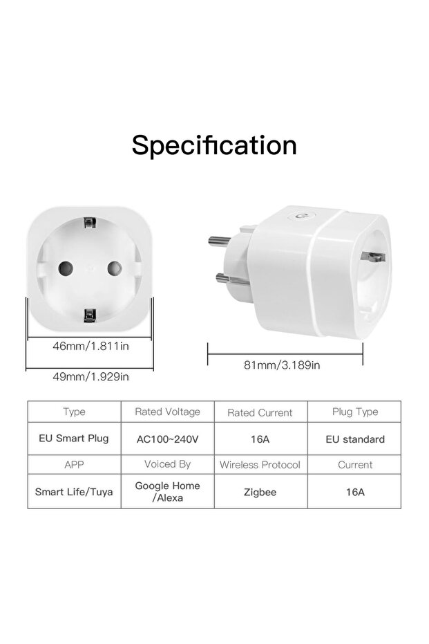 Priza inteligenta Zigbee - 8