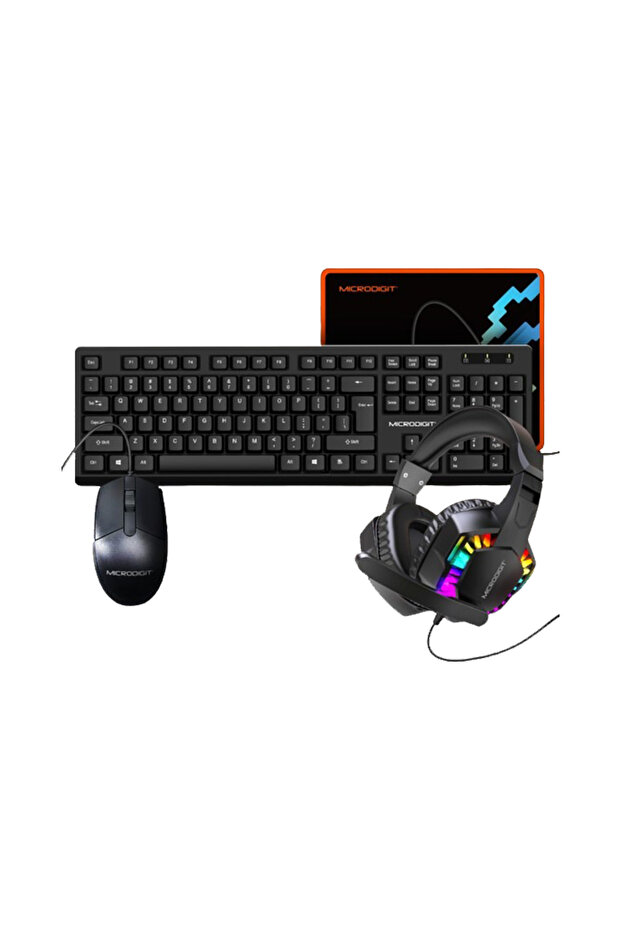 4 in 1 Computer Keyboard Combo Set