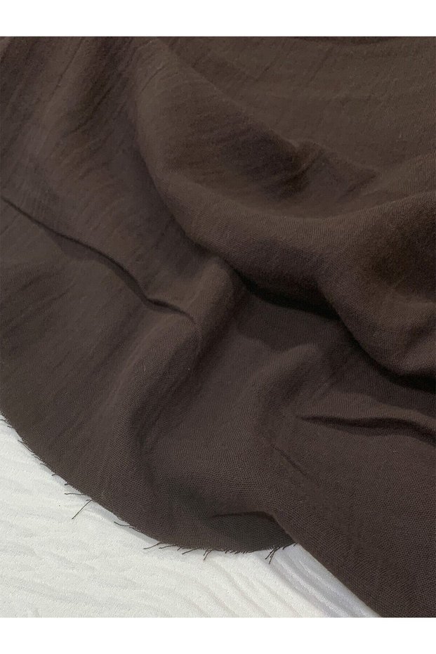 Bitter Brown Muslin Fabric