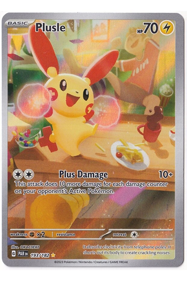 Plusle # 193 - Paradox Rift - Card (Mint)