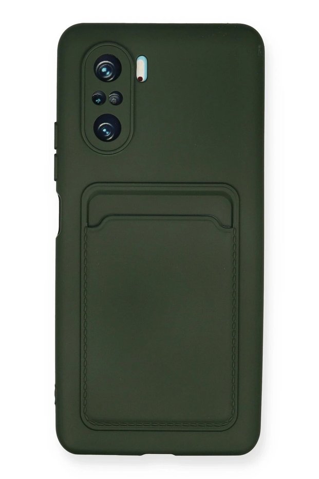 Spt-Gld Mi 11I Case Kelvin Silicone with Business Card Holder - (143711) Dark Green