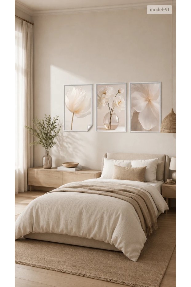 Static Cling Tablecloth - Poster Flower (Model- 91)