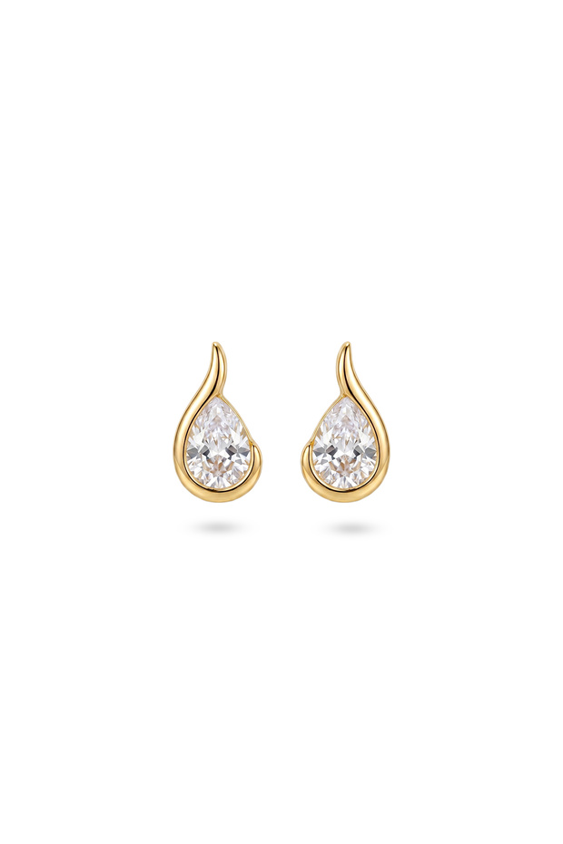 Steel Marquise Ayla Earrings