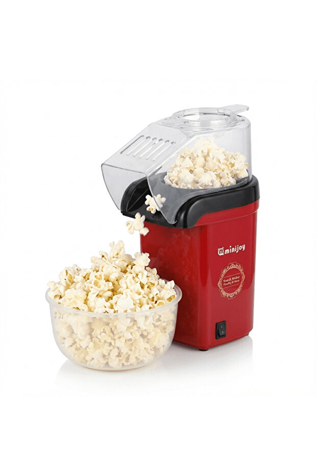 Hot Air Popcorn Maker – Oil-Free Electric Snack Maker, 1200W