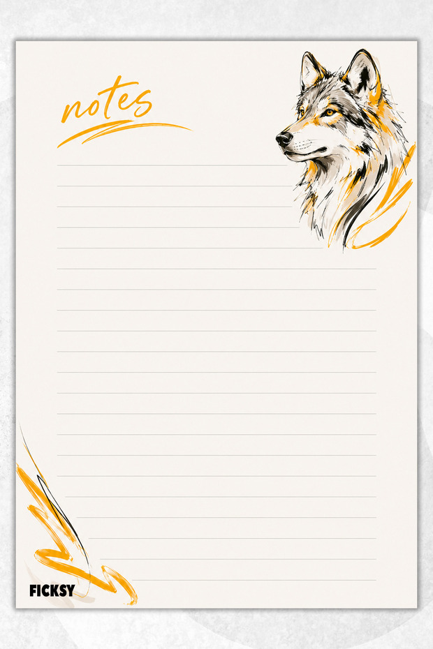 A5 Notepad Lined Notebook - 50 Sheets - Memopad - Notepad - Notepad - Note Paper - 1
