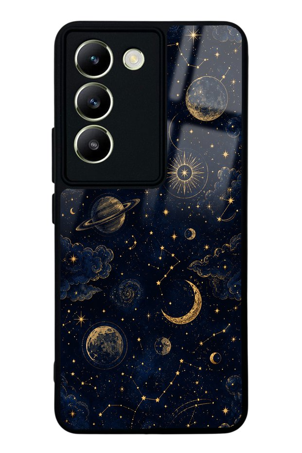 Vivo V30 Lite Celestial Night Design Glossy Phone Case