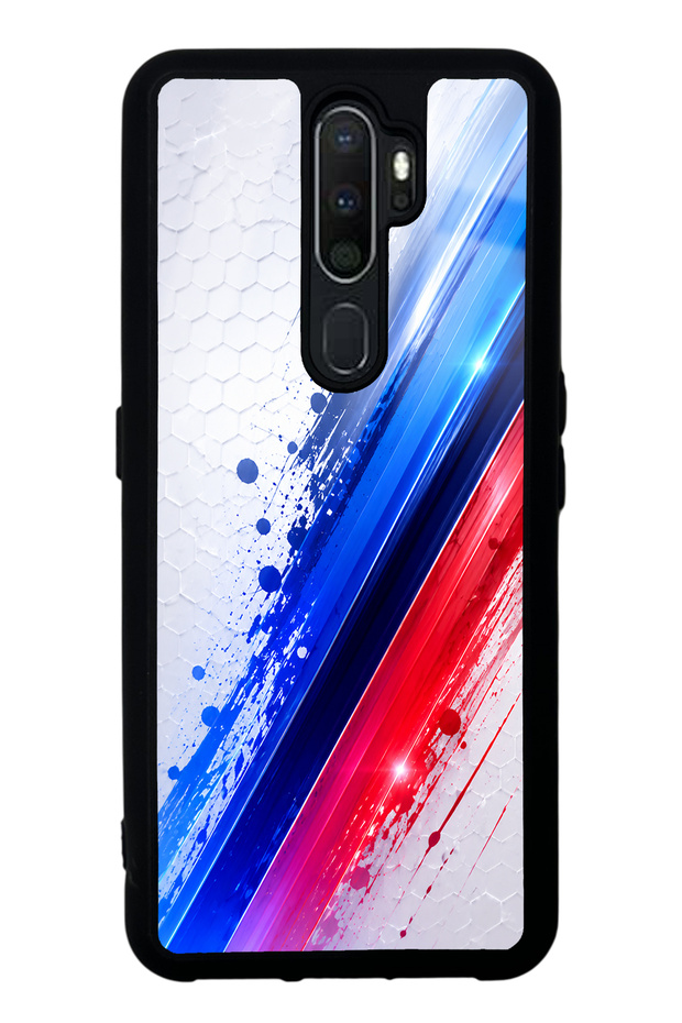 Oppo A5 2020 Blue M2 Design Glossy Phone Case