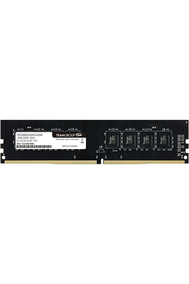 TeamGroup RAM - 8 GB - DDR4 3200 UDIMM CL22