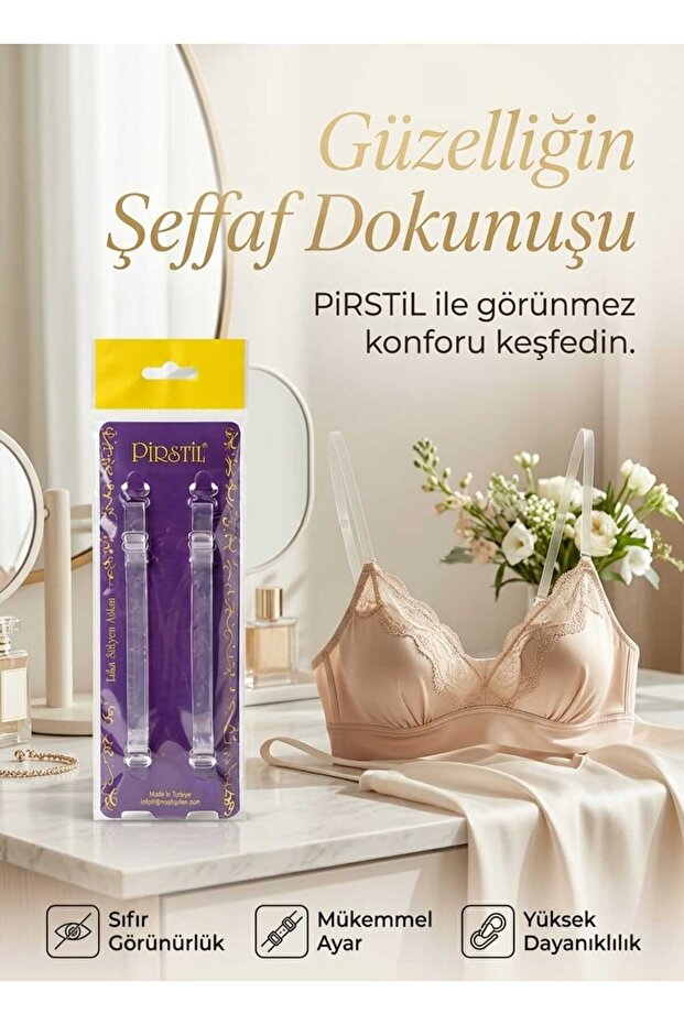 ŞEFFAF SÜTYEN ASKISI