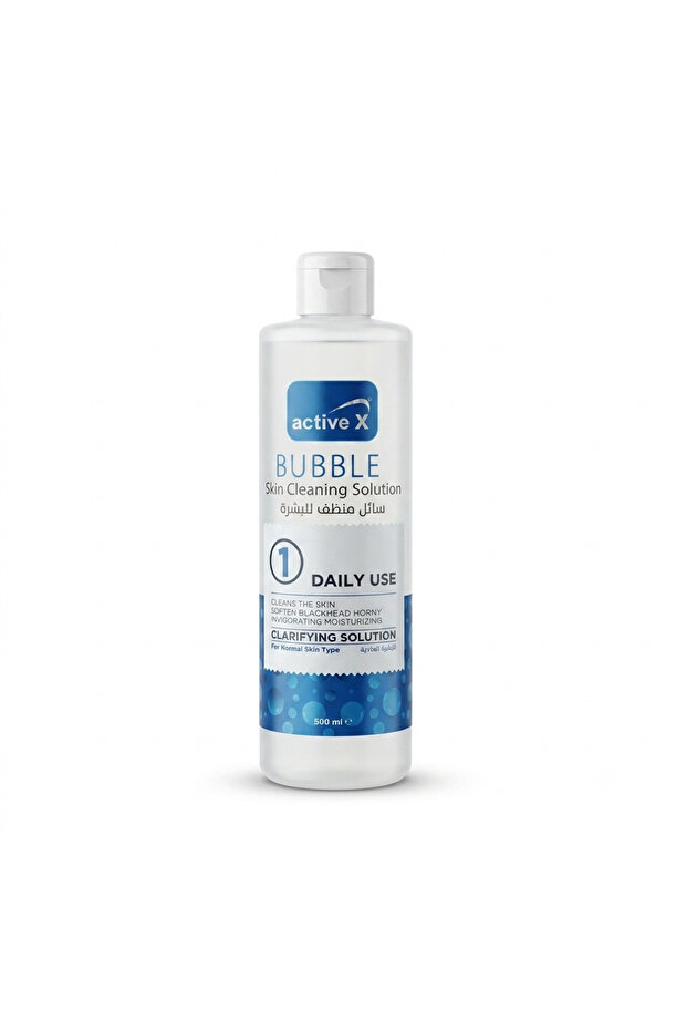 Bubble Skin Clarifying Solution Normal Skin 500ml – HydraFacial & Bubble Facial Machine Solution
