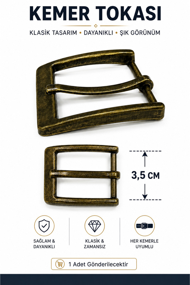 Belt Buckle 3.5cm