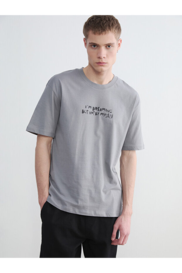 Sparkling Choices from Shining Store Zero Roba Collar Printed Men's T-Shirt